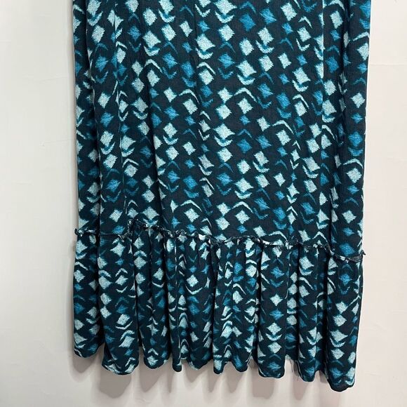 5 for $25🔥Time and Tru Teal Blue Zip Side Dress XXL (20) - Picture 3 of 9